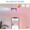Фото - Світильник точковий накладний розумний WiZ Imageo Spots 3х5W 2200-6500K RGB Wi-Fi Black (929002659201) | click.ua