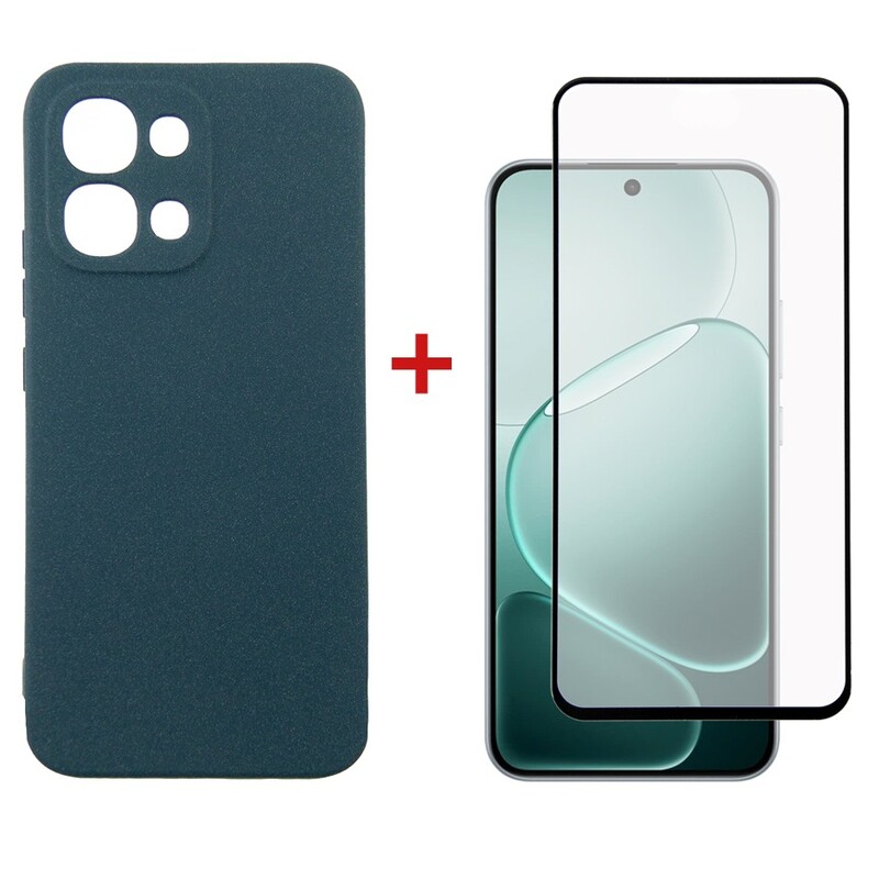 Чeхол-накладка Dengos Soft для Oppo A6 Pro Blue (DG-KM-187) + защитное стекло