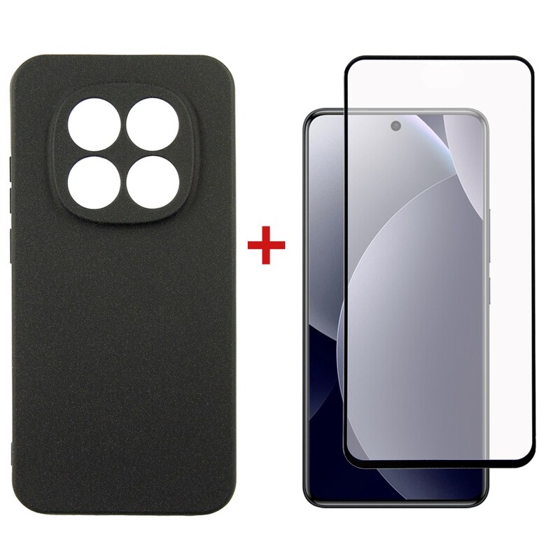 Чeхол-накладка Dengos Soft для Xiaomi Redmi Note 15 Pro 5G Black (DG-KM-186) + защитное стекло