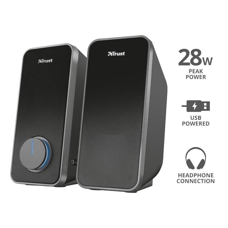 Акустическая система Trust 2.0 Arys Black (20179)