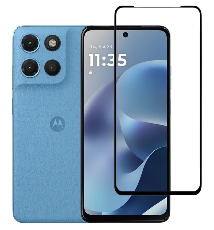 Захисне скло BeCover для Motorola Moto G17 / G17 Power Black (715137)