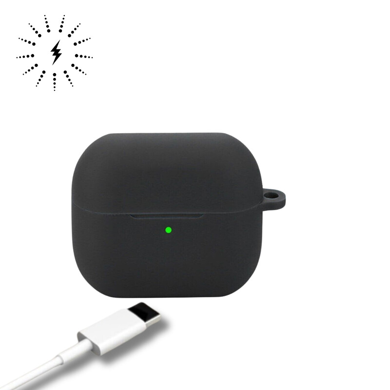 Чехол BeCover Silicon для Samsung Galaxy Buds 3 FE Black (715110)