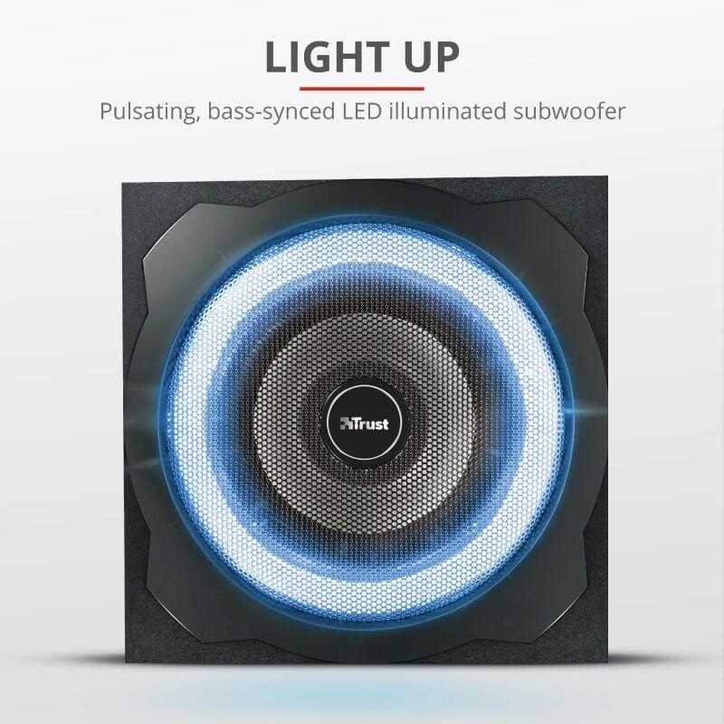 Акустическая система Trust 5.1 GXT 658 Tytan Surround Speaker System Black (21738)