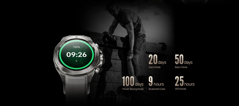 Смарт-годинник Mibro GS Explorer S Titanium Silicone