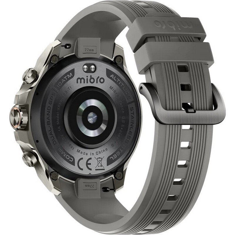 Смарт-годинник Mibro GS Explorer S Titanium Silicone