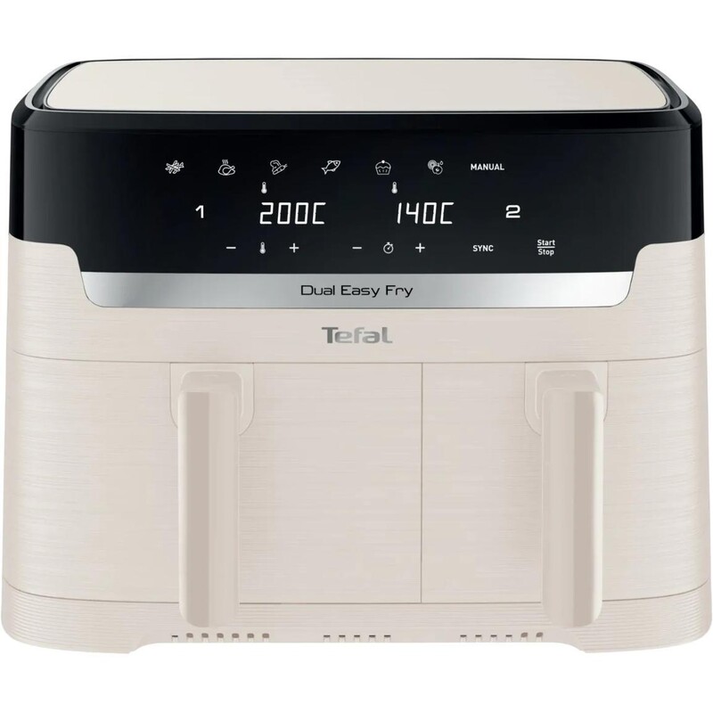 Мультипечь Tefal Dual Easy Fry EY901AE0