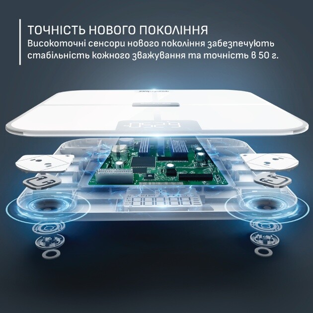 Весы напольные Tefal GoodVibes Sport BM9740F0