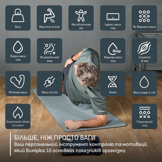 Весы напольные Tefal GoodVibes Life+ BM9720F0