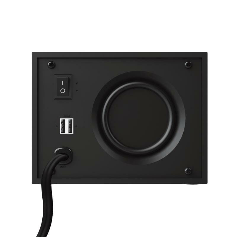 Акустическая система Trust 2.1 Ziva RGB Black (23644)