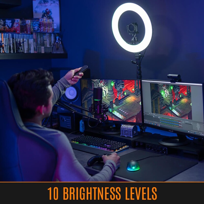 Кольцевая LED-лампа Streamplify Light 14 (SPIR-LZ14222.11)