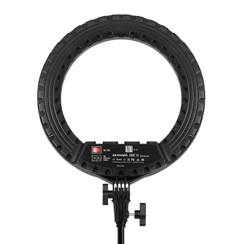 Кольцевая LED-лампа Streamplify Light 14 (SPIR-LZ14222.11)