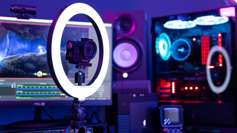 Кольцевая LED-лампа Streamplify Light 10 (SPIR-LZ10112.11)