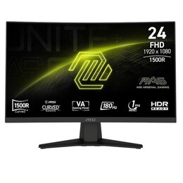 Монитор MSI 23.6" MAG 242C VA Black Curved 180Hz