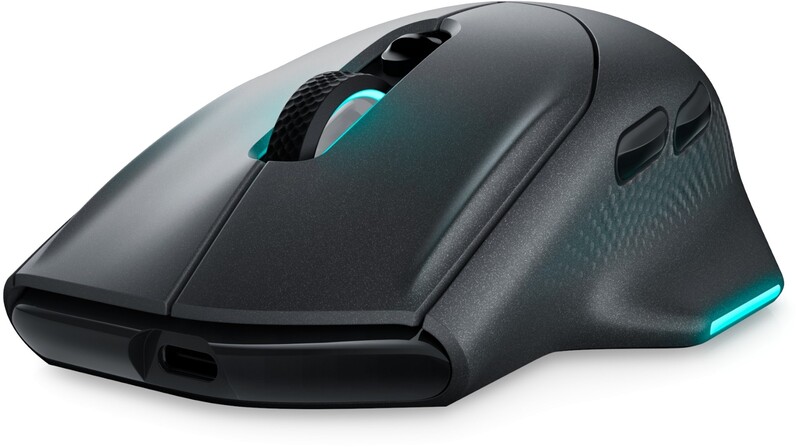 Мышь Dell Alienware AW620M Dark Side of the Moon Wireless (545-BBFB)