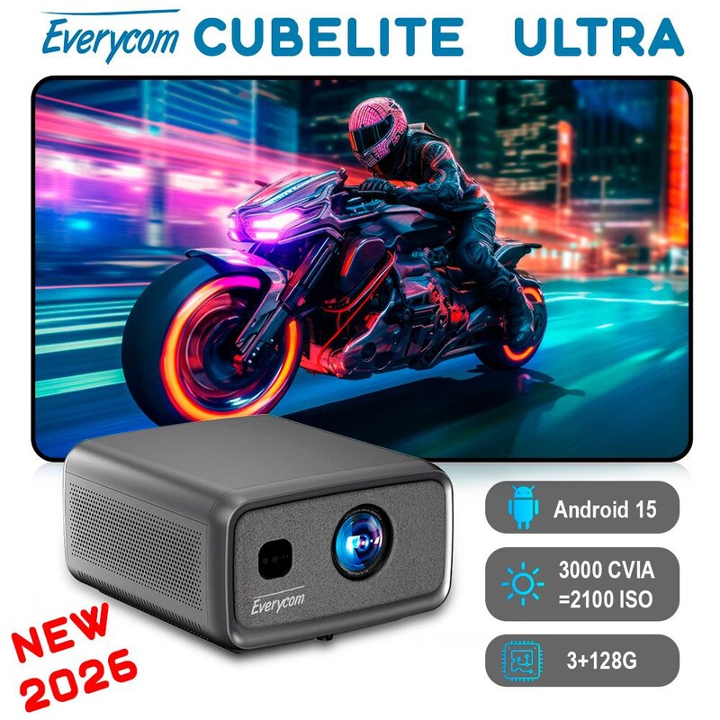 Проектор Everycom Cubelite Ultra