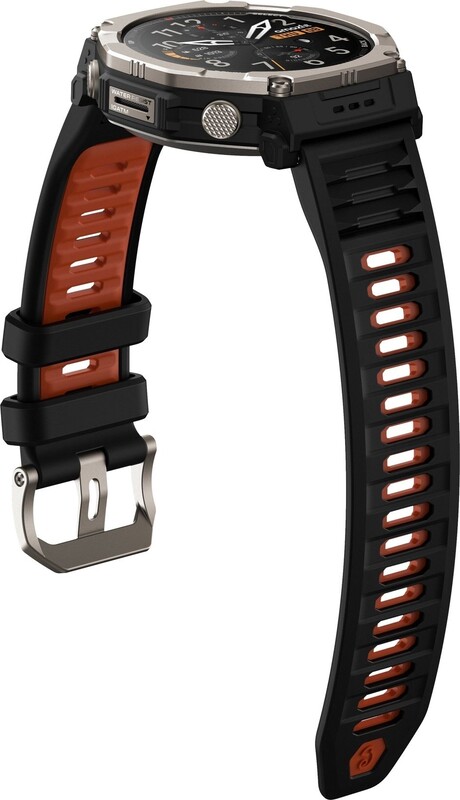 Смарт-годинник Amazfit T-Rex Ultra 2 Black Orange (W2550GL2N)