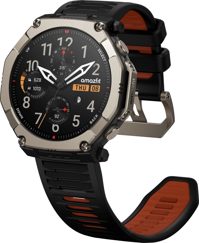 Смарт-годинник Amazfit T-Rex Ultra 2 Black Orange (W2550GL2N)