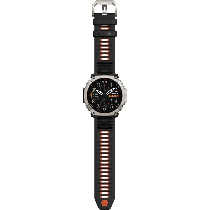 Смарт-годинник Amazfit T-Rex Ultra 2 Black Orange (W2550GL2N)
