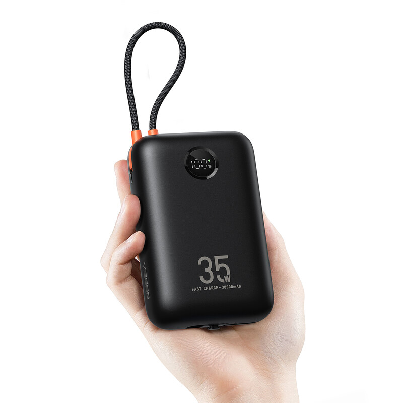 Універсальна мобільна батарея Veger W3018 30000mAh (W3018.black)