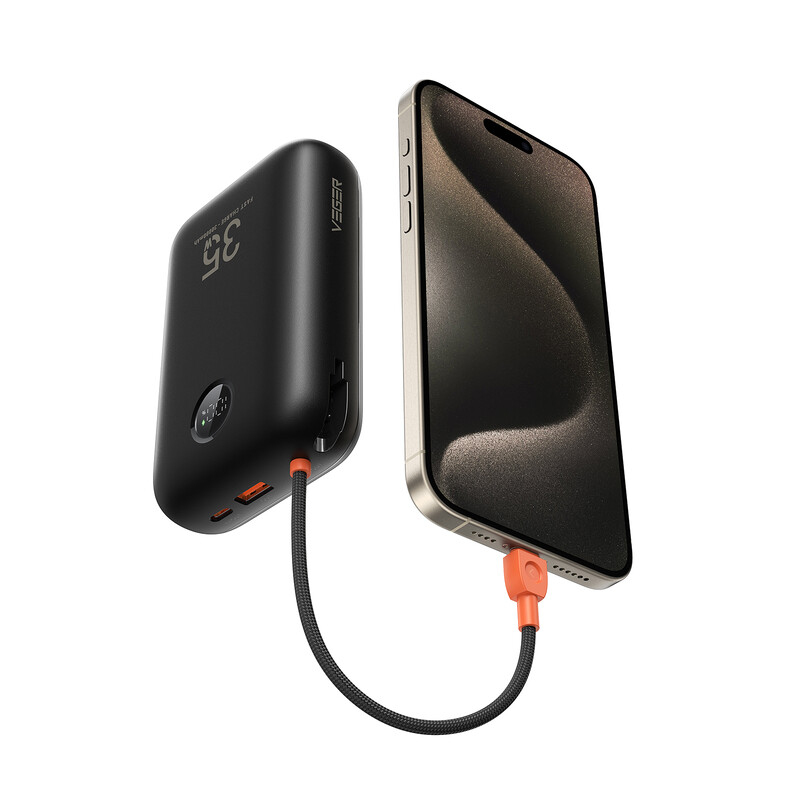 Універсальна мобільна батарея Veger W3018 30000mAh (W3018.black)