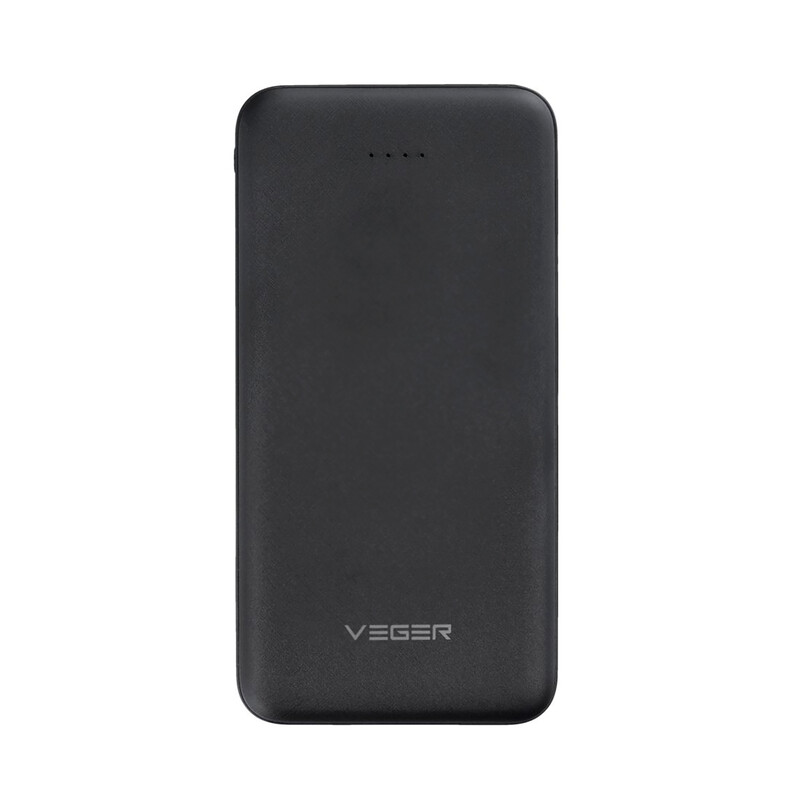 Універсальна мобільна батарея Veger W1065 10000mAh (W1065.black)