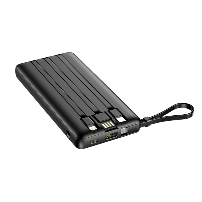 Універсальна мобільна батарея Veger W1116 10000mAh (W1116.black)