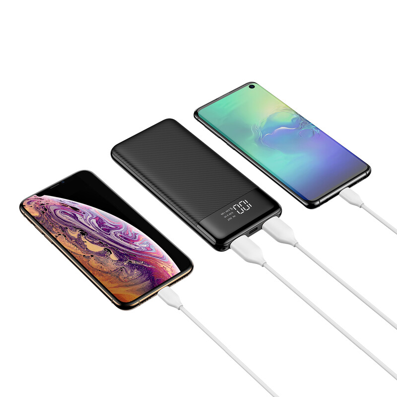 Універсальна мобільна батарея Veger W1087 10000mAh (W1087.black)