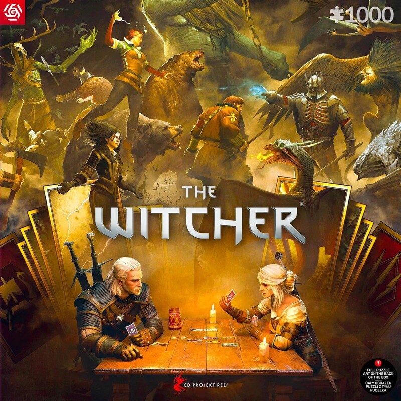 Пазл GoodLoot The Witcher Playing Gwent (5908305249634)