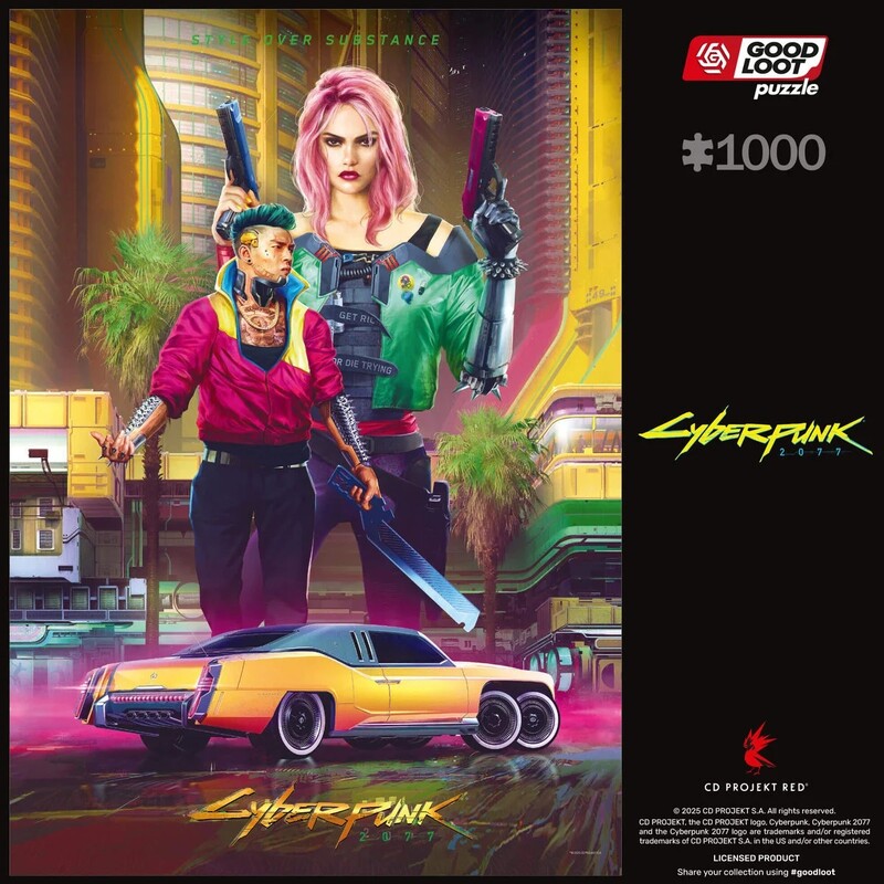 Пазл GoodLoot Cyberpunk 2077 Kitsch Style (5908305249696)