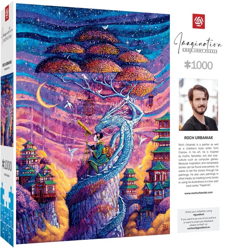 Пазл GoodLoot Imagination: Roch Urbaniak Sakura & Ryu (5908305249740)