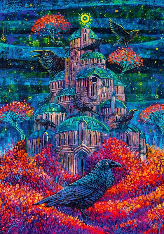 Пазл GoodLoot Imagination: Roch Urbaniak Raven Queen"s Fortress (5908305249764)