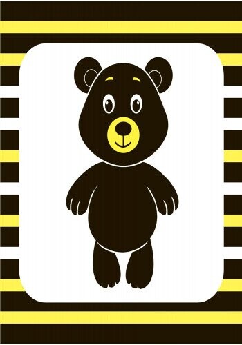 Ми-ми-книга. Контрастная книга для младенца / Кривцова П.