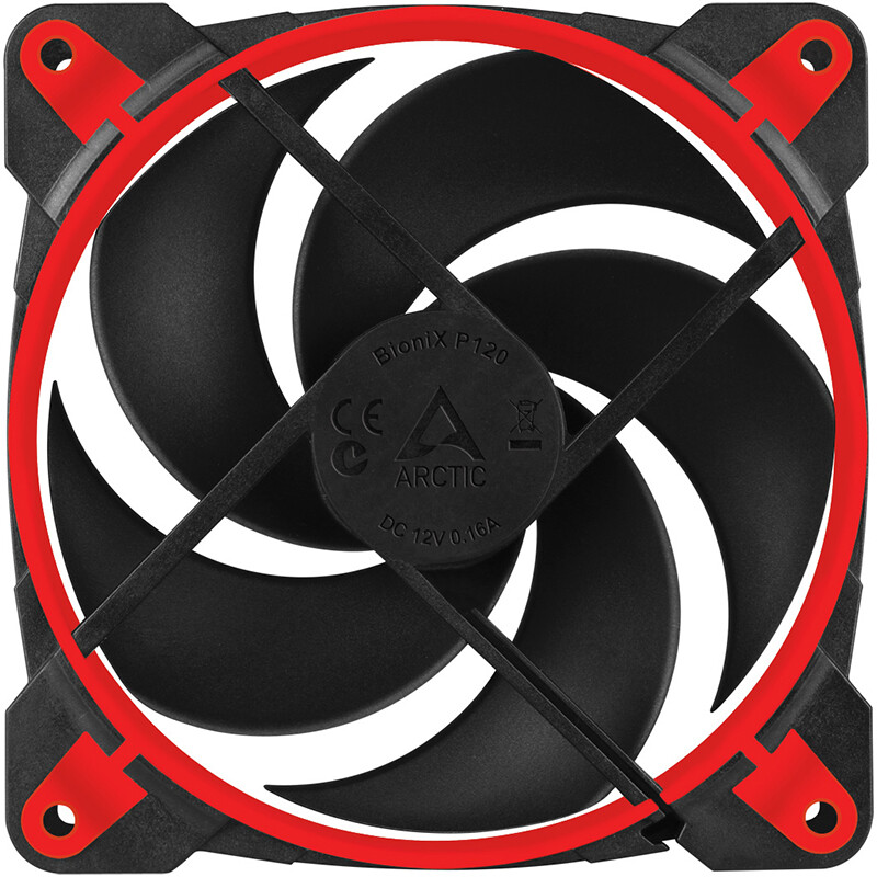 Вентилятор Arctic BioniX P120 Red (ACFAN00115A)