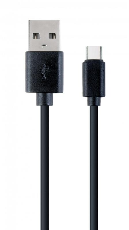 Кабель Cablexpert (CC-USB2-AMCM-1M), USB 2.0 BM - USB Type-C, 1м, чорний