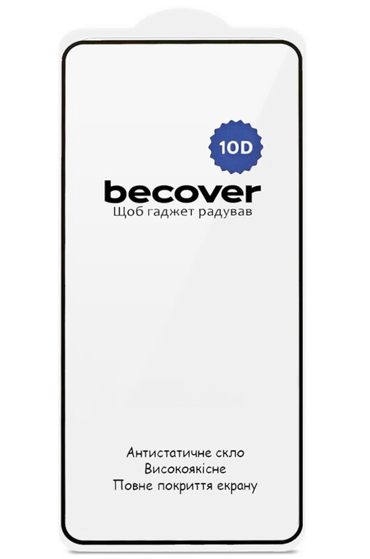 Защитное стекло BeCover для Realme C85 5G 10D Black (715140)