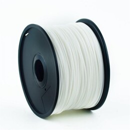 Филамент пластик Gembird (3DP-PLA1.75-01-W) для 3D-принтера, PLA, 1.75 мм, белый, 1кг