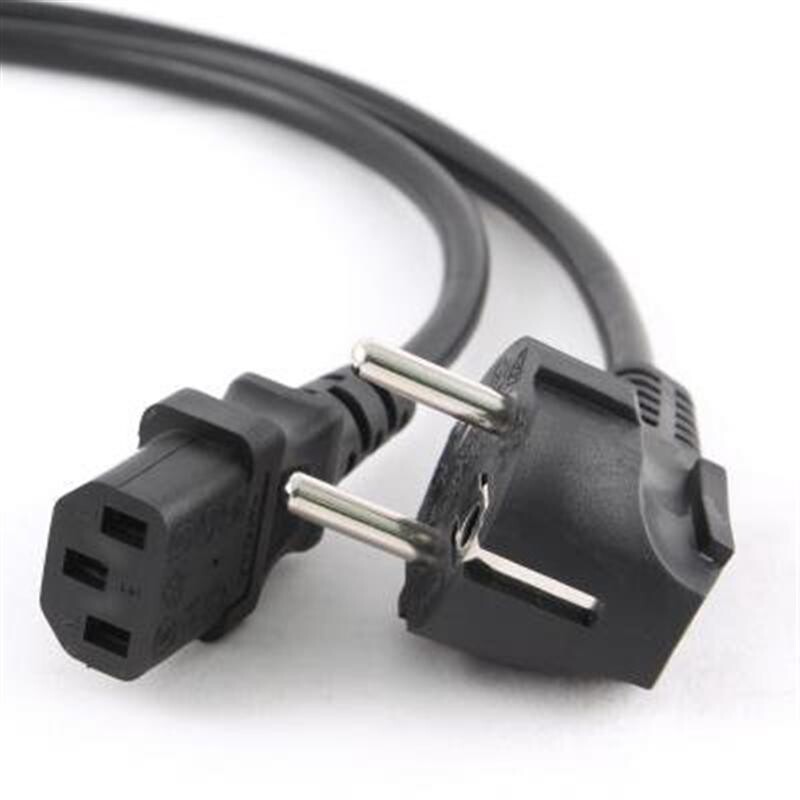 Кабель силовой Cablexpert (PC-186-1M) CEE7/17-C13, черный, 1 м