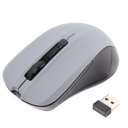 Мишка бездротова Maxxter Mr-337-Gr Grey USB