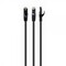 Фото - Патч-корд S/FTP Cablexpert (PP6A-LSZHCU-BK-15M) cat.6a, литий, 50u "штекер із засувкою, 15м, чорний | click.ua