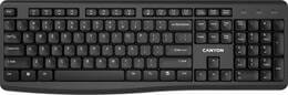 Клавіатура бездротова Canyon CNS-HKBW05-RU Black