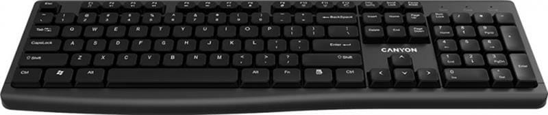 Клавіатура бездротова Canyon CNS-HKBW05-RU Black
