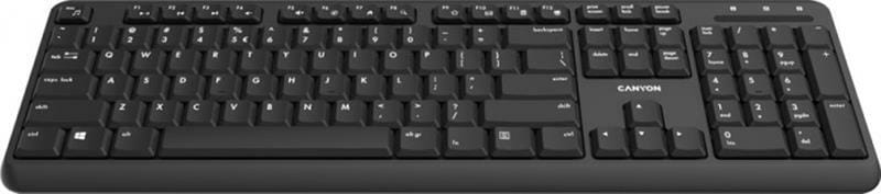 Клавіатура бездротова Canyon CNS-HKBW02-RU Black USB