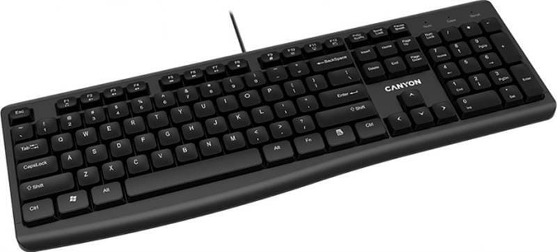 Клавіатура Canyon CNE-CKEY5-RU Black USB