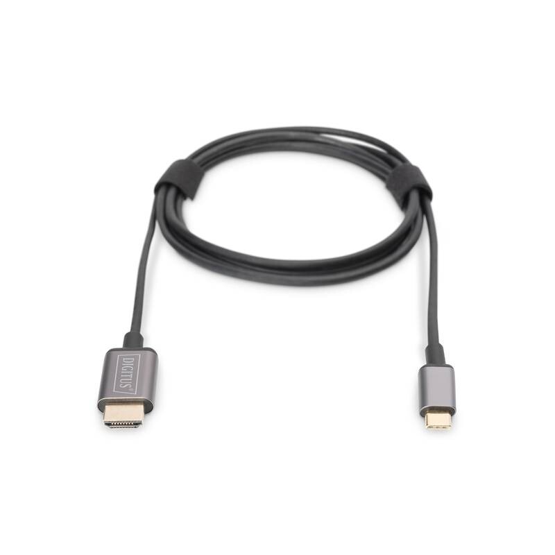 Кабель Digitus USB Type-C - HDMI (M/M), 1.8 м, черный (DA-70821)