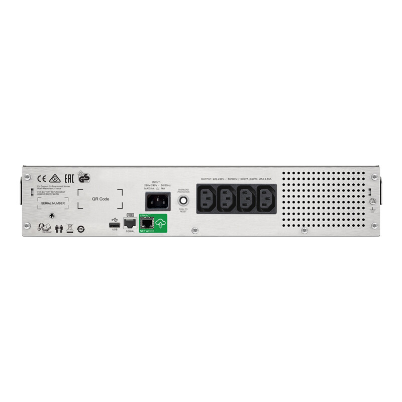 Джерело безперебійного живлення APC Smart-UPS C 1000VA LCD (SMC1000I-2UC)