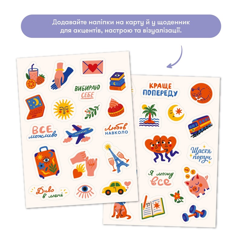 Набор для создания карты желаний Orner Все возможно (orner-3544)