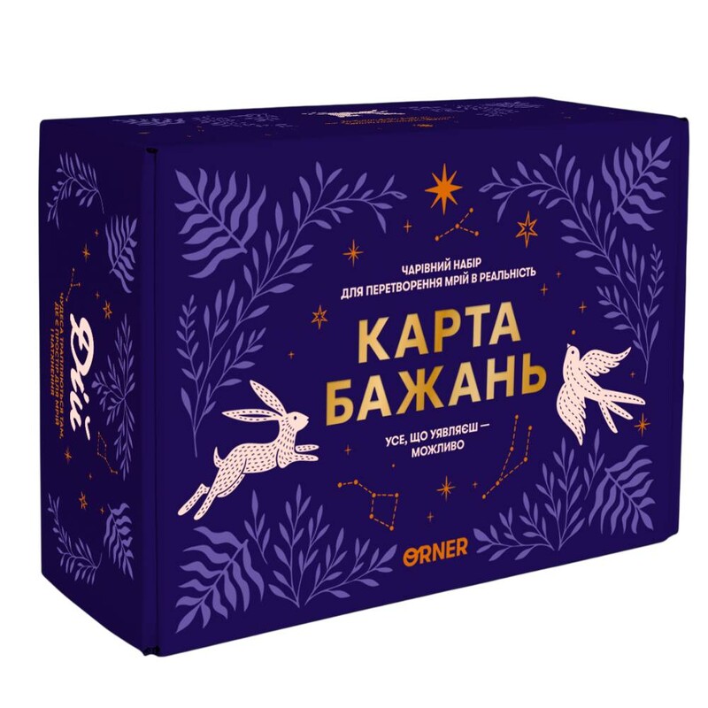 Набор для создания карты желаний Orner Все возможно (orner-3544)