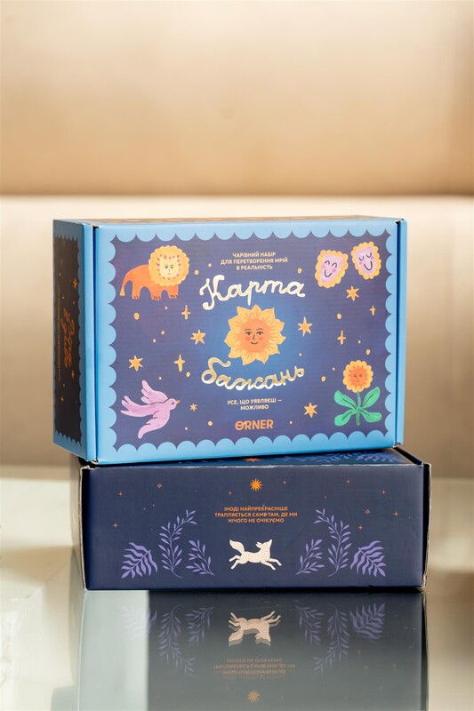 Набор для создания карты желаний Воплощай мечты в реальность (orner-3545)