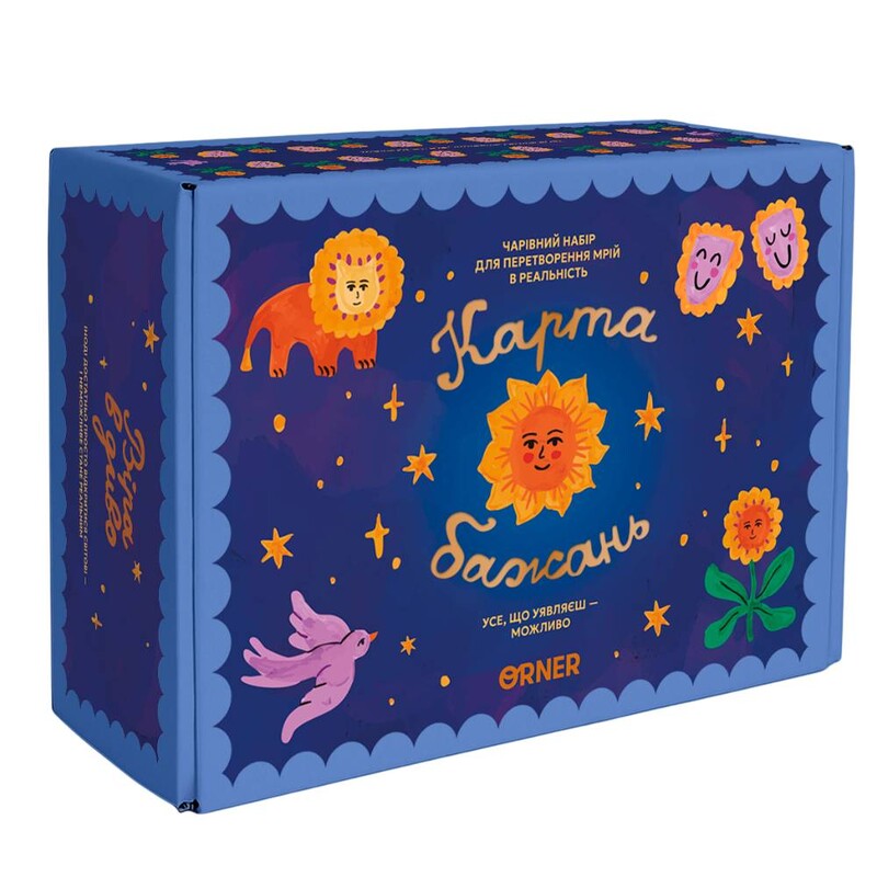 Набор для создания карты желаний Воплощай мечты в реальность (orner-3545)