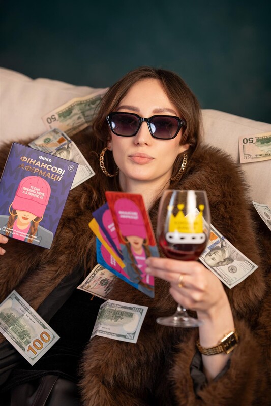 Карточки с аффирмациями Orner Деньги любят меня (orner-3633)